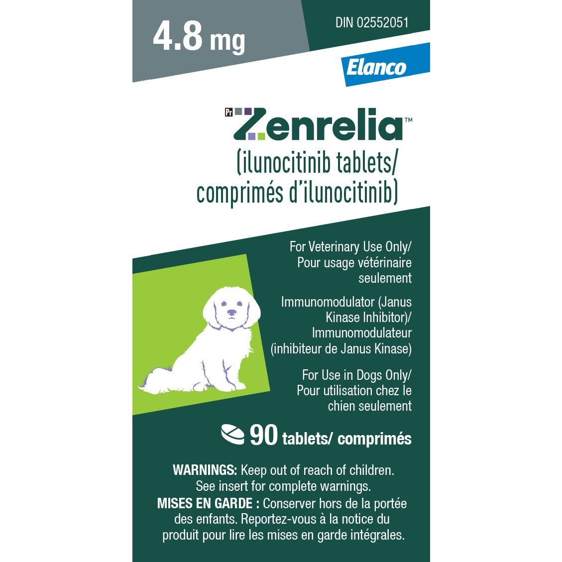 Zenrelia x 90 tablets for dogs