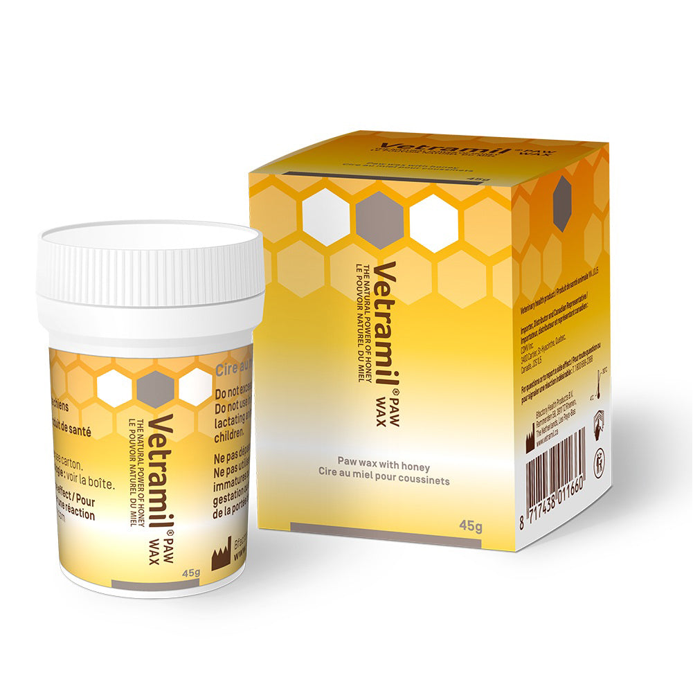 Vetramil paw wax with honey for dogs, 45g