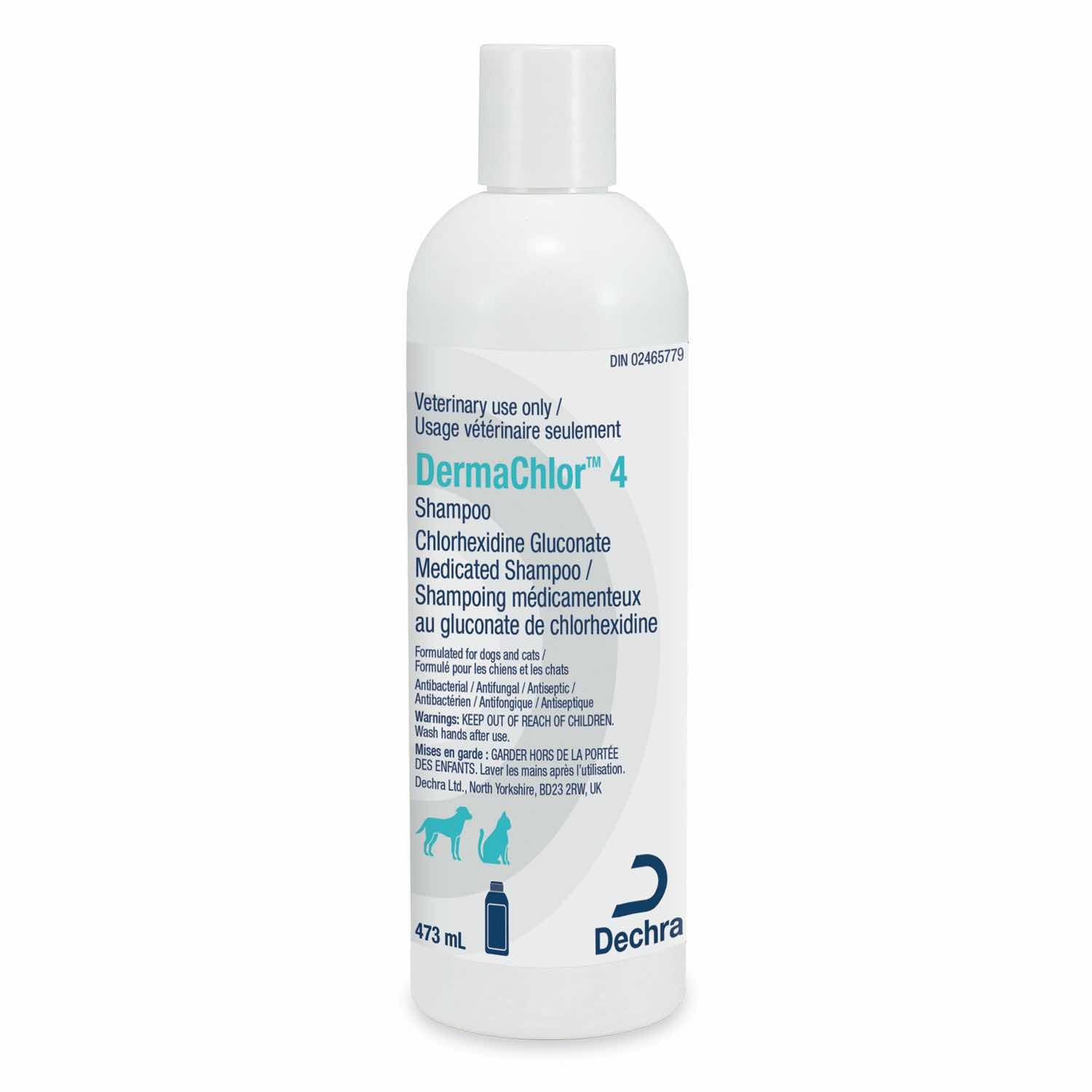 Dechra DermaChlor 4 Chlorhexidine Shampoo for Dogs & Cats