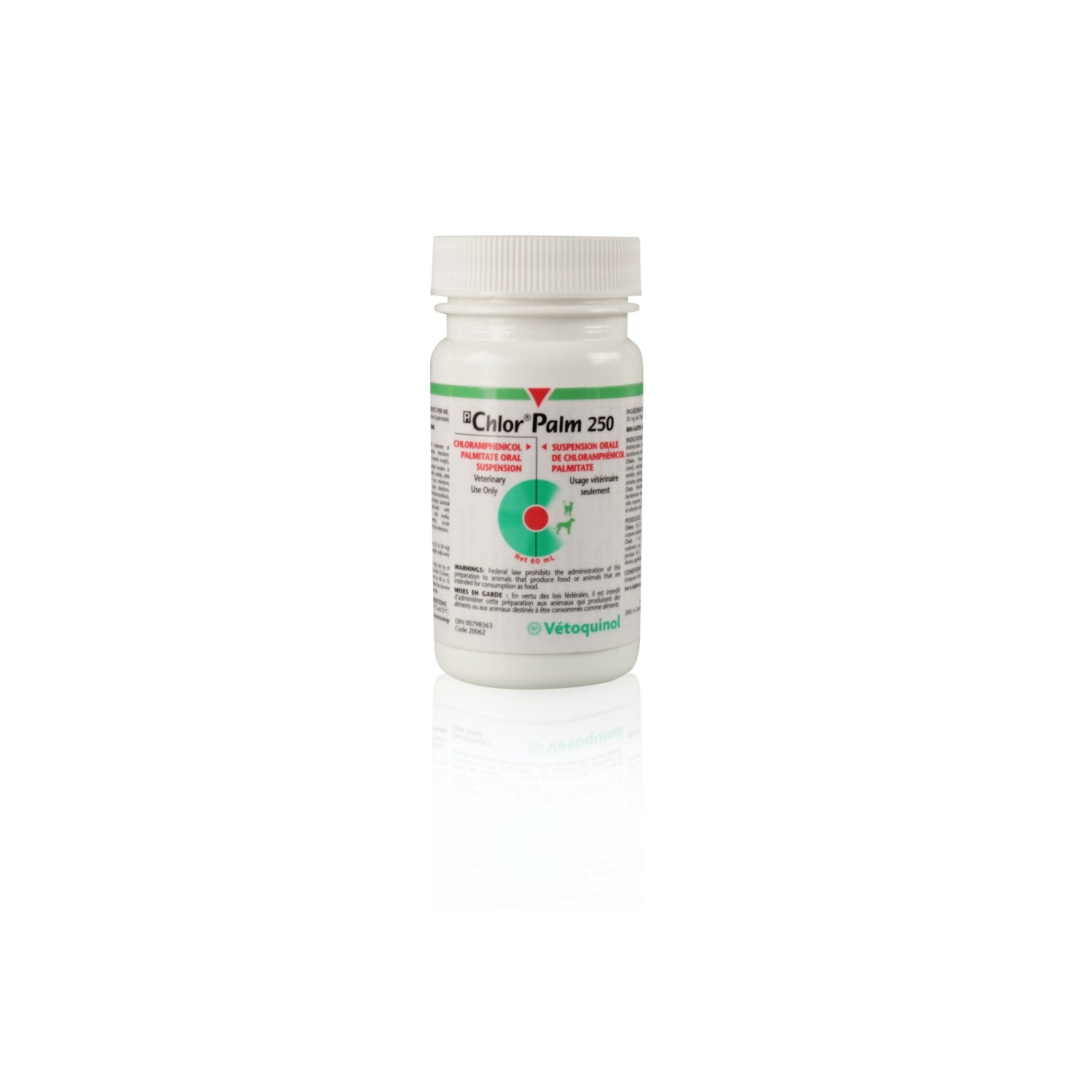 Chlor Palm 60 ml 50 mg/ml suspension