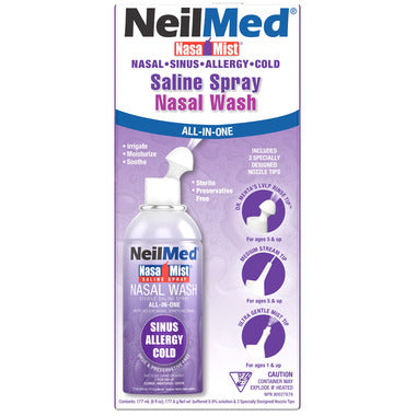 NeilMed NasaMist All-In-One Saline Spray 177.5 gr