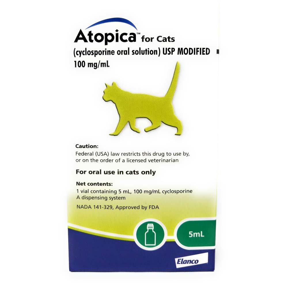 Atopica for cats 100 mg/ml