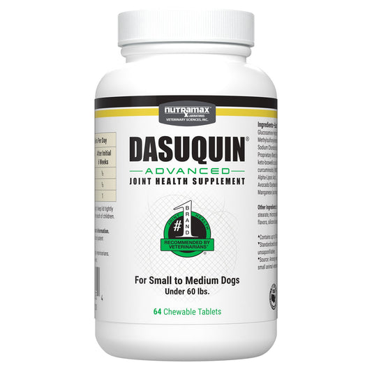 Dasuquin Advanced chewable tablets for small to medium dogs