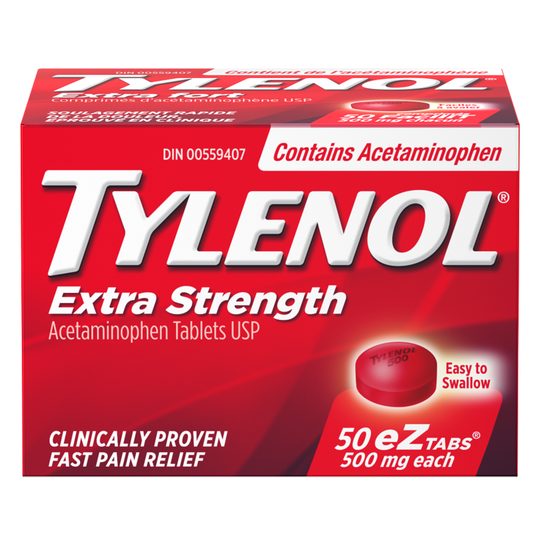 Tylenol Extra Strength eZ Tabs 50 tabs