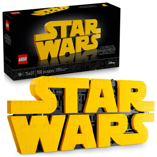 LEGO Brick Built Star Wars Logo