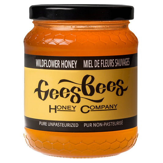 Gees Bees Pure Canadian Wildflower Honey 500g