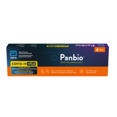 Abbot Panbio COVID-19/Flu A&B Panel Self Test