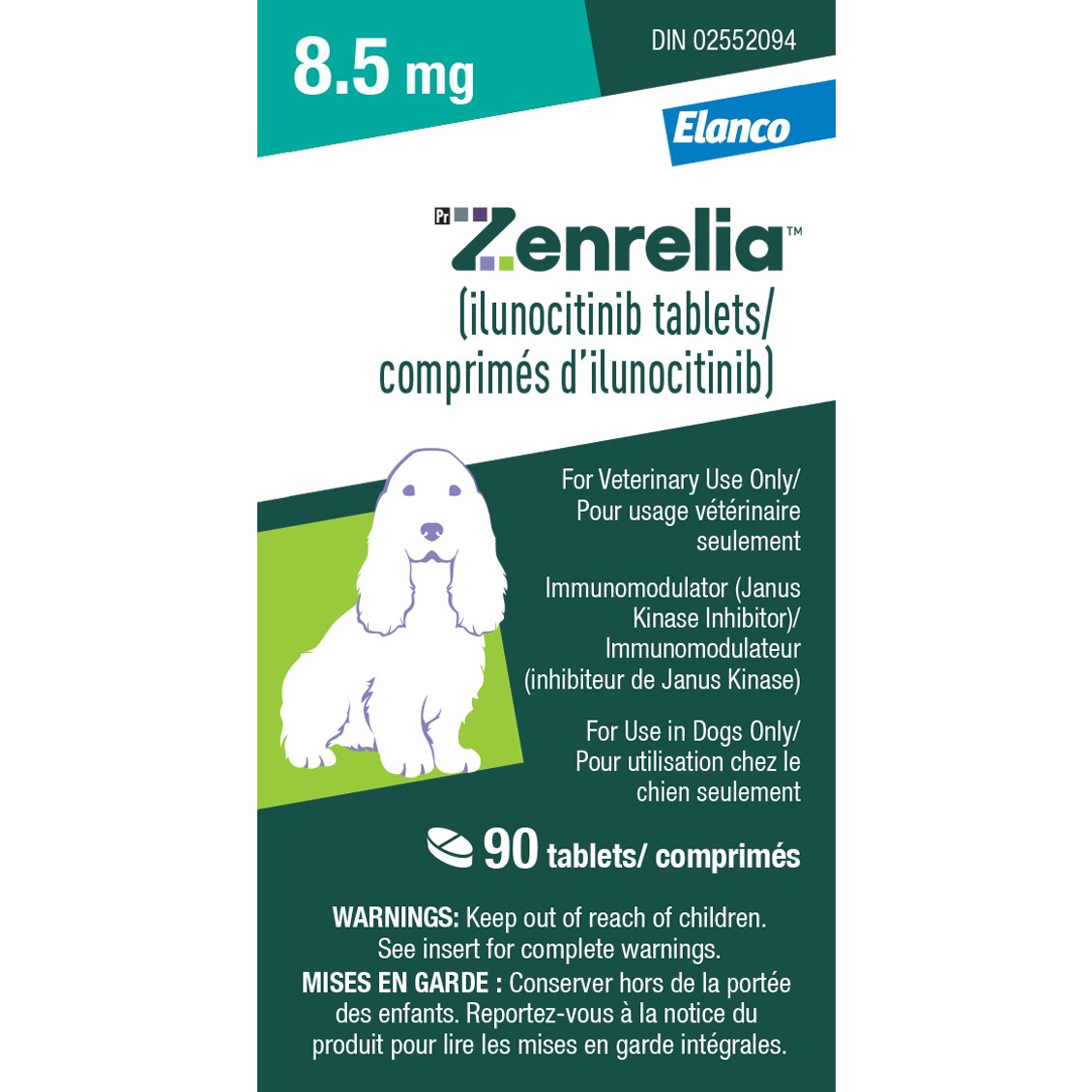 Zenrelia x 90 tablets for dogs