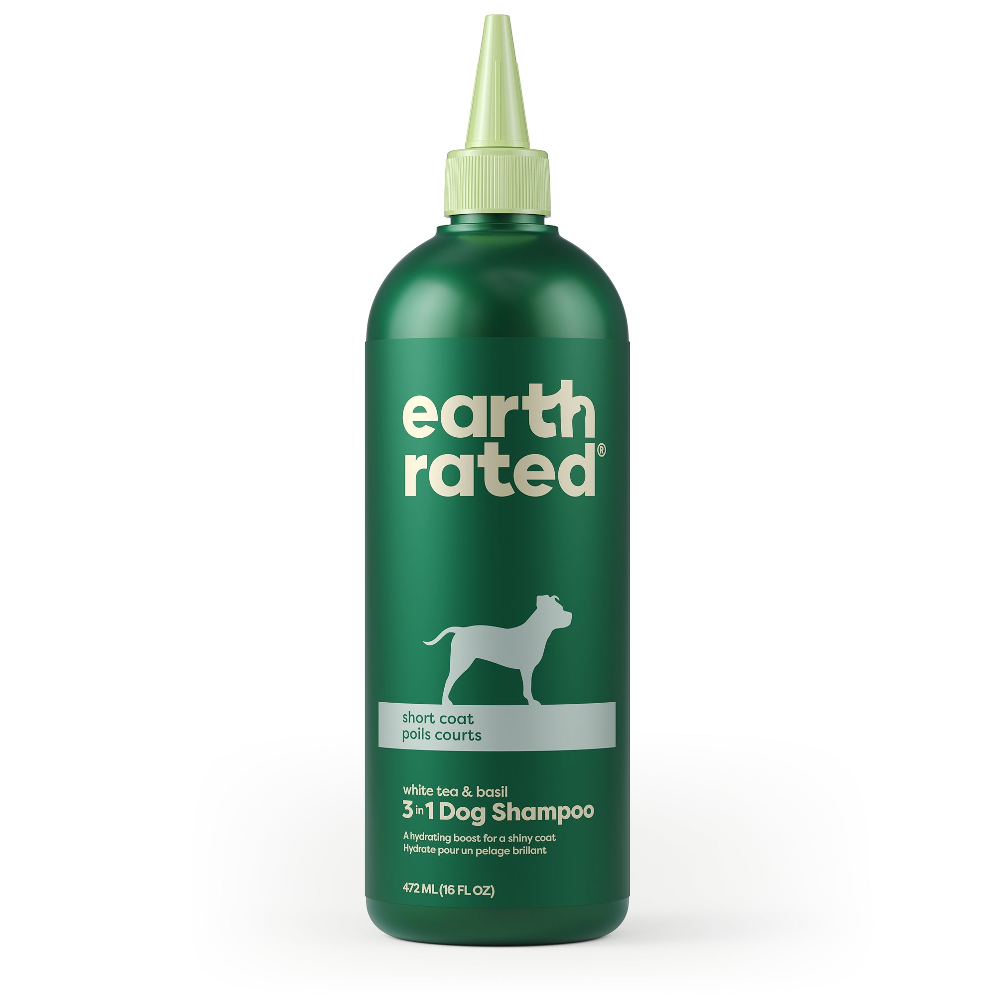 Shampoo 3in1 for dogs with short coat, 472 ml