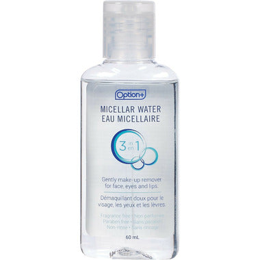 Option+ Micellar Water 3-in-1, 60ML