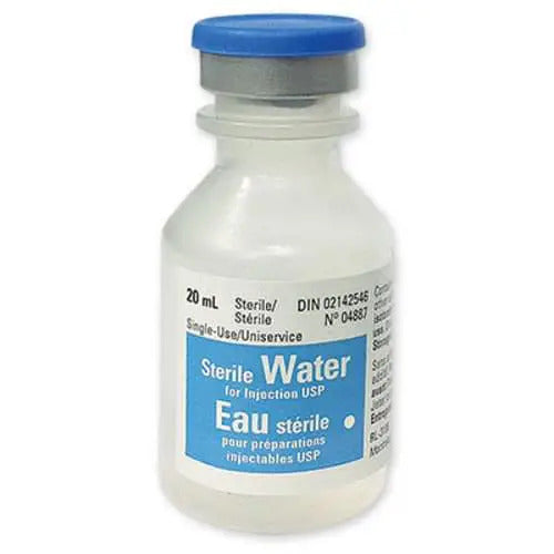 Pfizer Sterile Water For Injection 25x20ml Vial