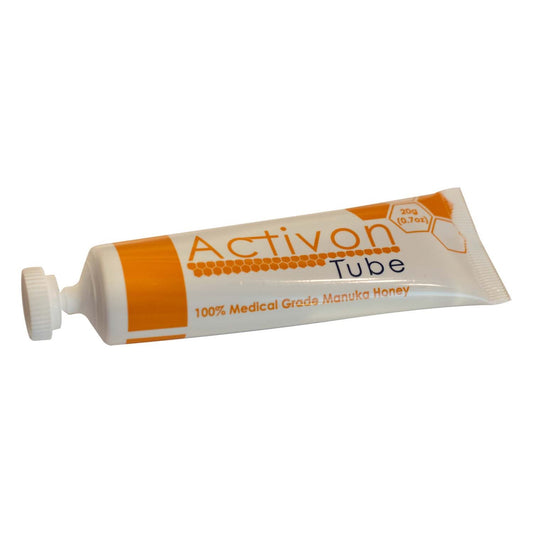 Activon Medical Grade Manuka Honey 20g tube - wound care honey available at Orleans Compounding Pharmacy
