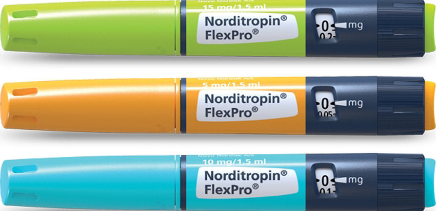 Norditropin prefilled pen  5mg, 10 mg, 15 mg