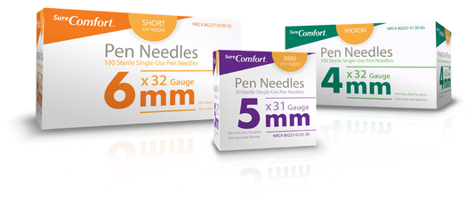 SureComfort Pen Needles 4mmx32G, 100