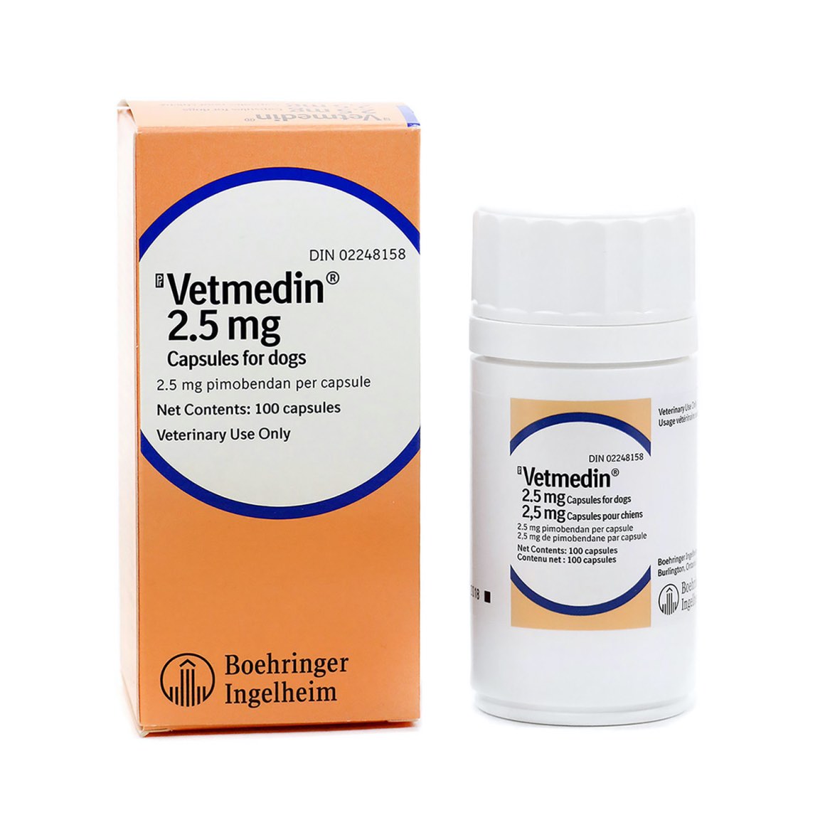 Vetmedin 2.5 mg, 100  caps