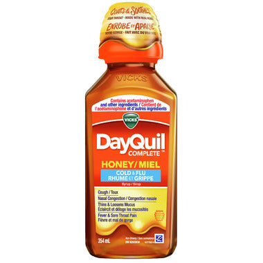 Vicks DayQuil Complete Cold & Flu Honey 354 ml