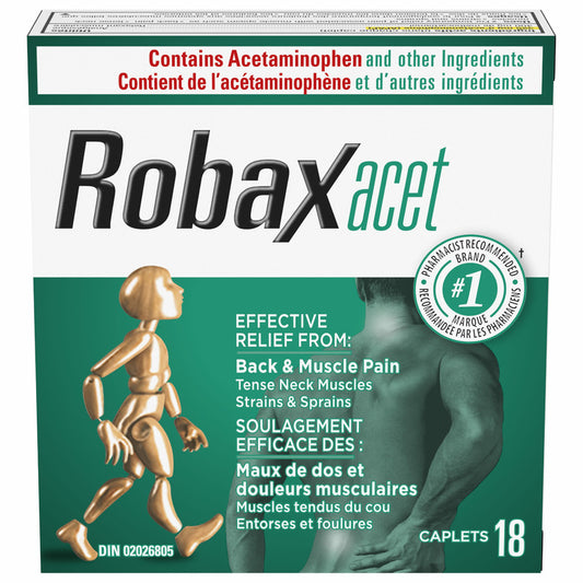 Robaxacet 18 caps