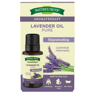 Nature's Truth Aromatherapy 100% Pure Rejuvenating Lavender Oil 15 ml