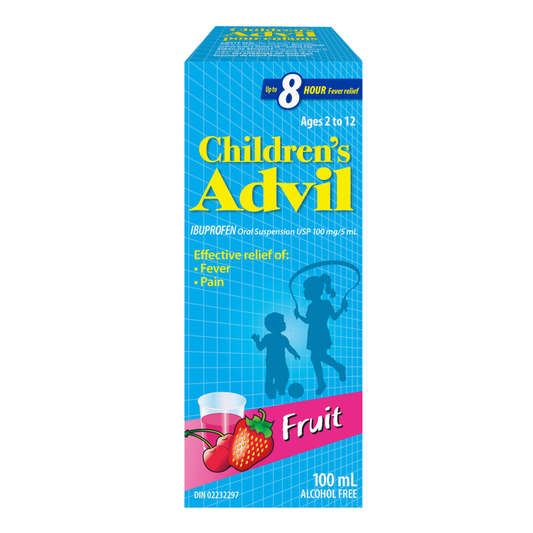 Advil Children's Suspension Fruit Flavoured 100 ml