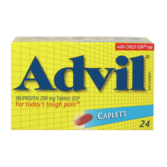 Advil Caplets 24 Caplets