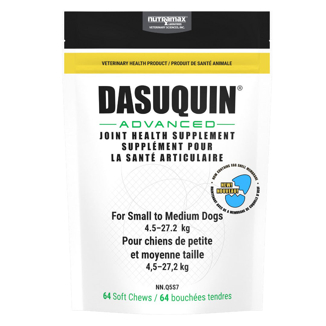 Dasuquin Advanced with ESM for small to medium dogs, 64 chews