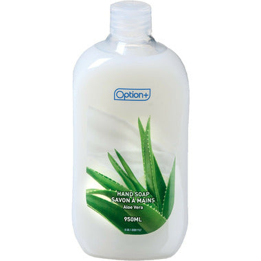 Option+ Moisturizing Hand Soap Aloe Vera, 950ML