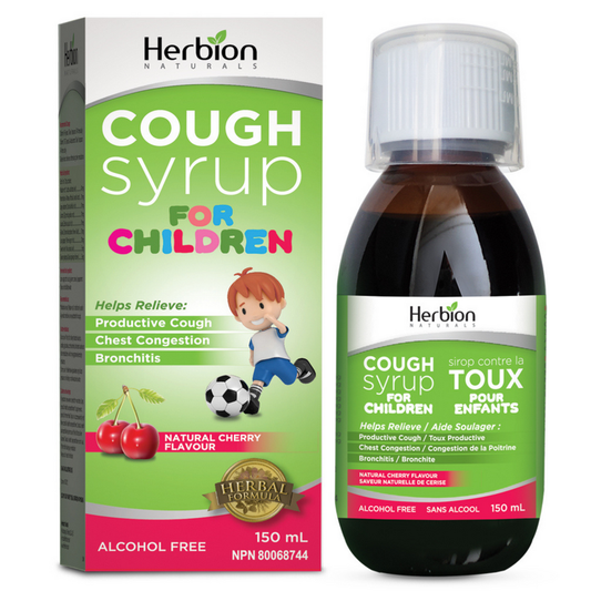 Herbion Cough Syrup for Children Cherry 150 ml