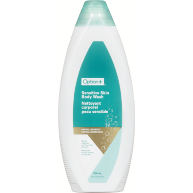 Option+ Sensitive Skin Body Wash, 354 mL