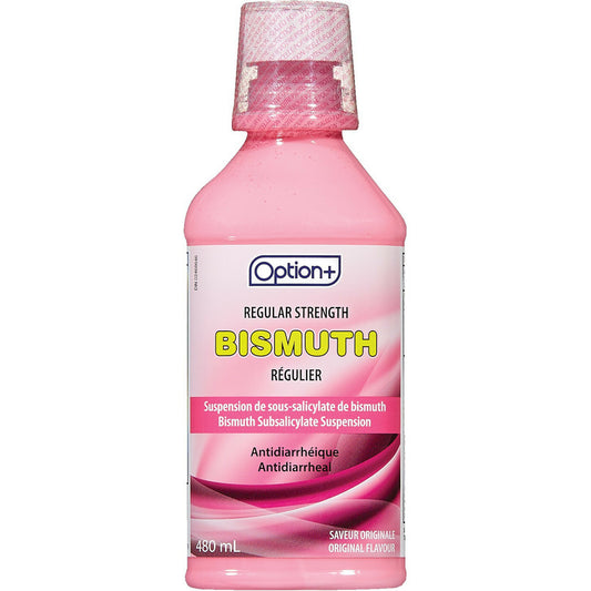 Option+ Regular Strength Bismuth Original Liquid 480 ml