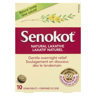 Senokot Natural Laxative 10 Tabs