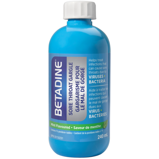 Betadine Sore Throat Gargle 240 ml
