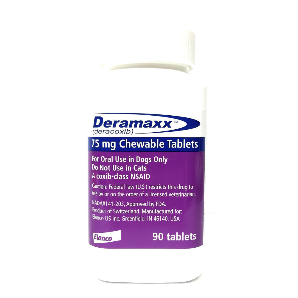 Deramaxx 75 mg, 30 Chewable Tablet Orleans Compounding Community Pharmacy