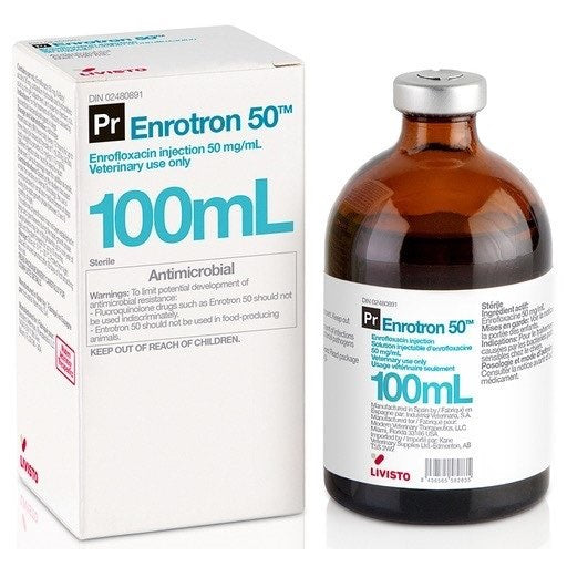 Enrotron 50 mg/ml, 100 ml vial