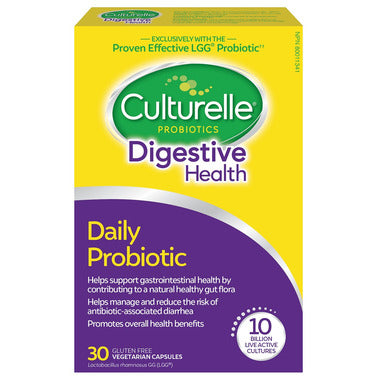 Culturelle Probiotic Digestive Health 30 Capsules