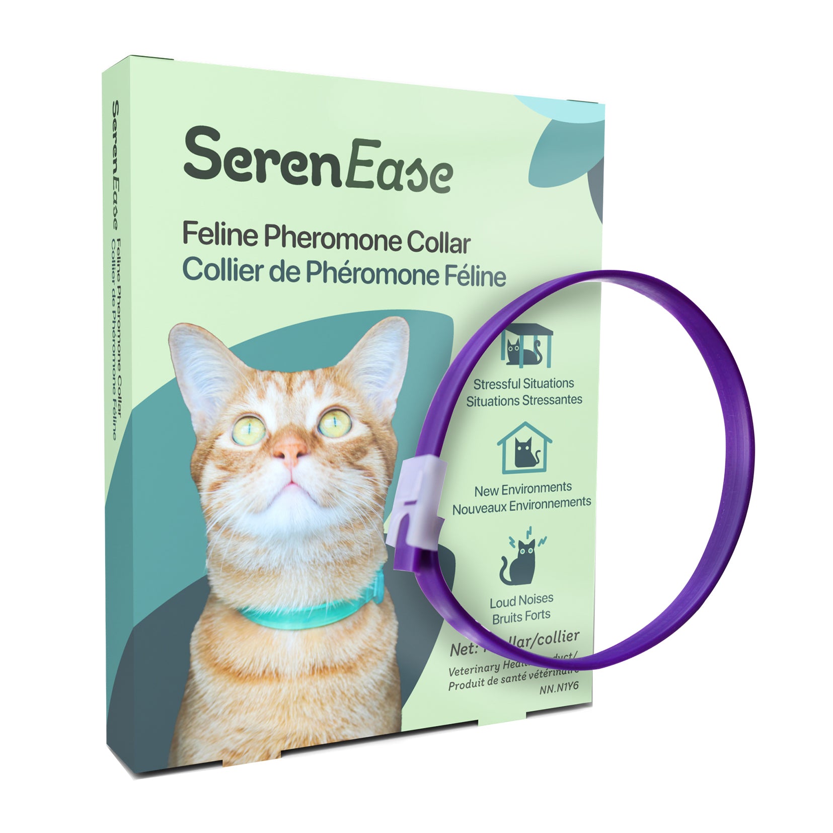 SerenEase pheromone collar for cats
